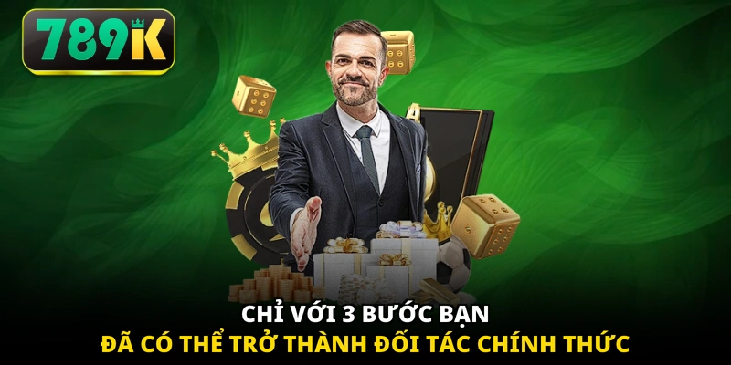 Chỉ với 3 bước bạn đã có thể trở thành đối tác chính thức